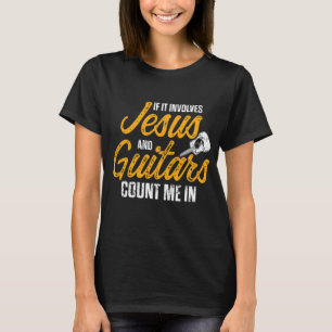 Camiseta Guitarista Cristiano Jesús Culpa Guitarra Por Favo