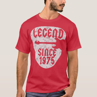 Camiseta Guitarista de 47 años nacido en 1975 47º cumpleaño