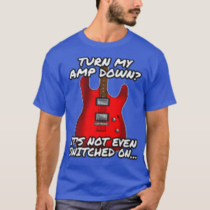 Camiseta Guitarista de culto derriba mi ampa en gracioso cr