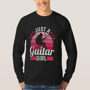 Camiseta Guitarista de guitarra acústica - Instrumento sólo