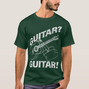 Camiseta Guitarista de guitarra acústica música guitarrista