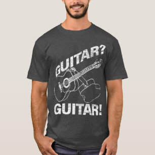 Camiseta Guitarista de guitarra acústica música guitarrista