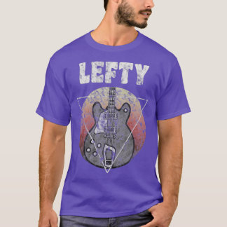 Camiseta Guitarista de guitarra con mano izquierda: Guitari