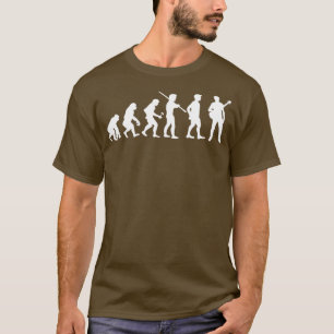 Camiseta Guitarista de guitarra de evolución humana