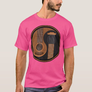 Camiseta Guitarista de guitarra de Yin Yang Músico cómico