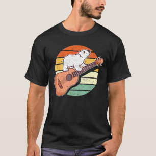 Camiseta Guitarista de guitarra del oso polar