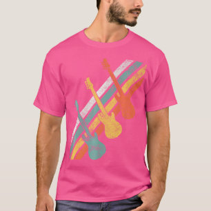 Camiseta Guitarista de guitarra eléctrica acústica guitarri