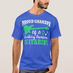 Camiseta Guitarista de guitarra eléctrica Guitarista Abuelo