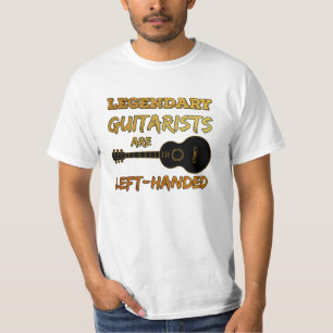 Camiseta Guitarista de izquierda, legendaria guitarra