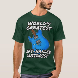 Camiseta Guitarista de izquierdas, cantante de guitarra div