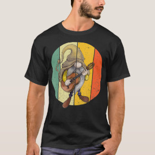 Camiseta Guitarista de la música de guitarra de Guay Gnome