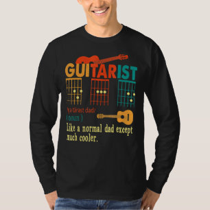 Camiseta Guitarista De Los Hombres De Una Fiebre Como Un Pa