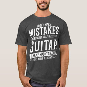 Camiseta Guitarista de música de instrumentos musicales de