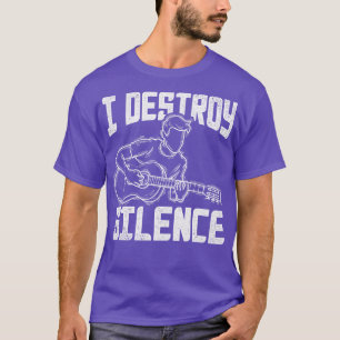 Camiseta Guitarista de música guitarrista con mucho gusto