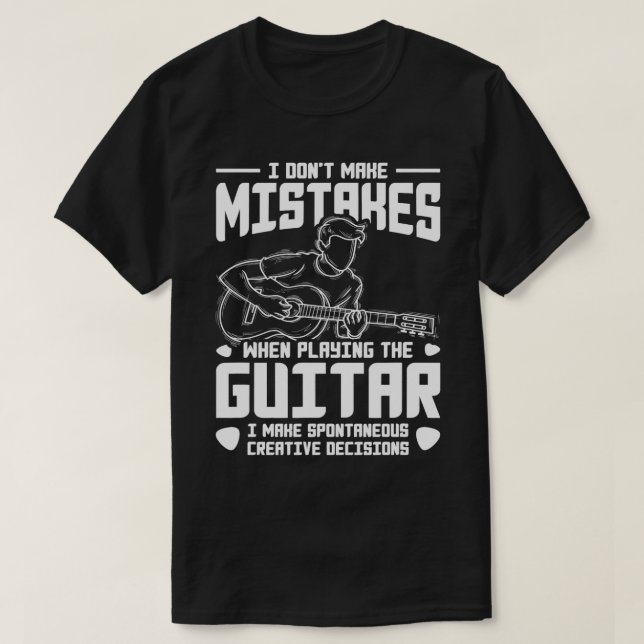Camiseta Guitarista de música guitarrista regalo de guitarr (Diseño del anverso)