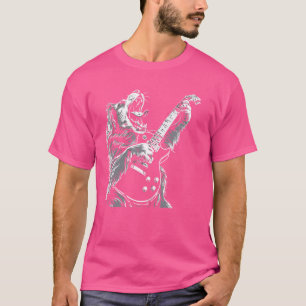 Camiseta Guitarista de perros - Leonberger Dad Mom
