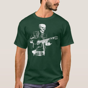 Camiseta Guitarista de rock de guitarra electrónica músico
