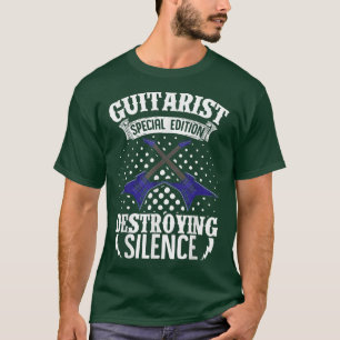 Camiseta Guitarista Edición Especial Acústica Guitarra Mus