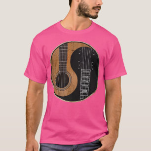 Camiseta Guitarista Guita Lover de la Púa de guitarra Ying