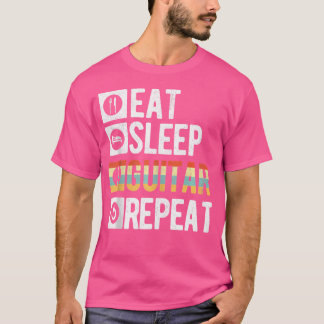 Camiseta Guitarista Guitarista Acústico De Guitarra De Slee