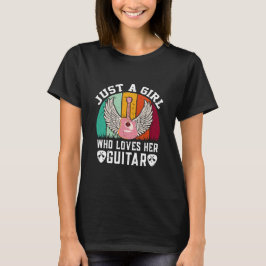 Camiseta Guitarista Guitarista Chica de guitarra Lover cami