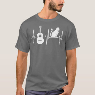 Camiseta Guitarista Guitarista Guitarrista Gato De Guitarra
