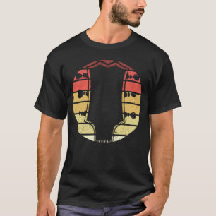 Camiseta Guitarista Guitarista Retro Vintage Bass