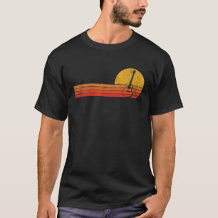 Camiseta Guitarista guitarrista acústico Retro su