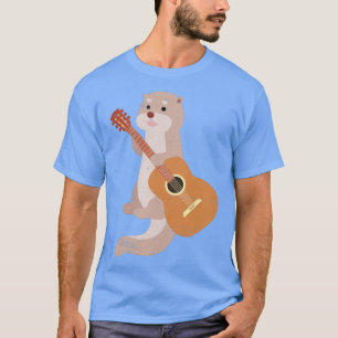 Camiseta Guitarista Otter