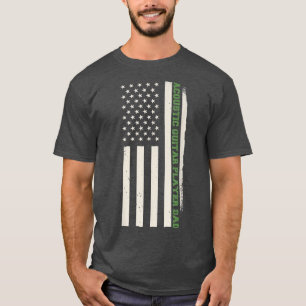 Camiseta Guitarista patriótico guitarra acústica