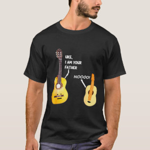 Camiseta Guitarista - Uke, soy tu padre Funny Ukulele Gu