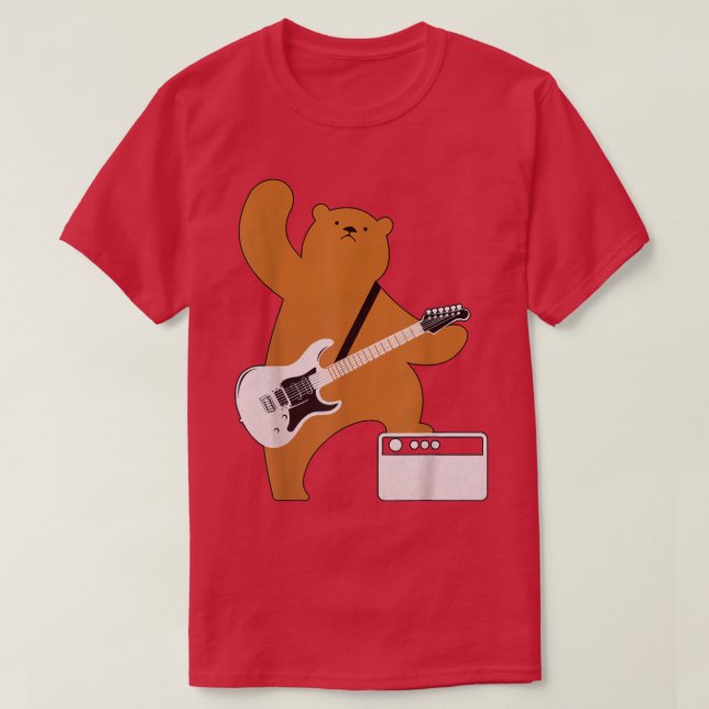 Camiseta Guitaristas De Guitarra De Guitarristas De Guitarr (Diseño del anverso)