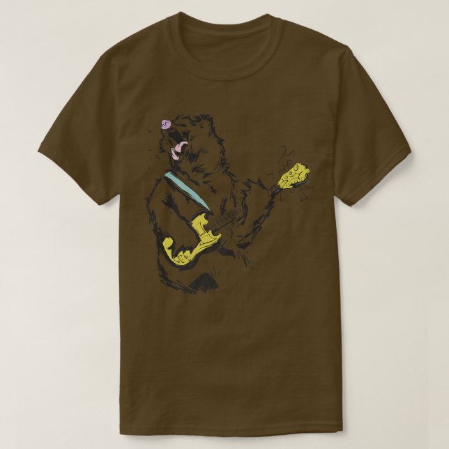 Camiseta Guitaristas De Guitarra De Guitarristas De Guitarr (Diseño del anverso)