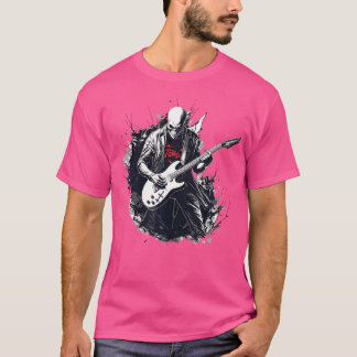 Camiseta Guitaristas-músicos guitarra electrónica acústica-