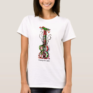 Camiseta guitarra