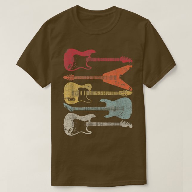 Camiseta Guitarra (Diseño del anverso)