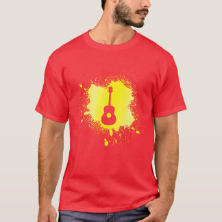 Camiseta guitarra