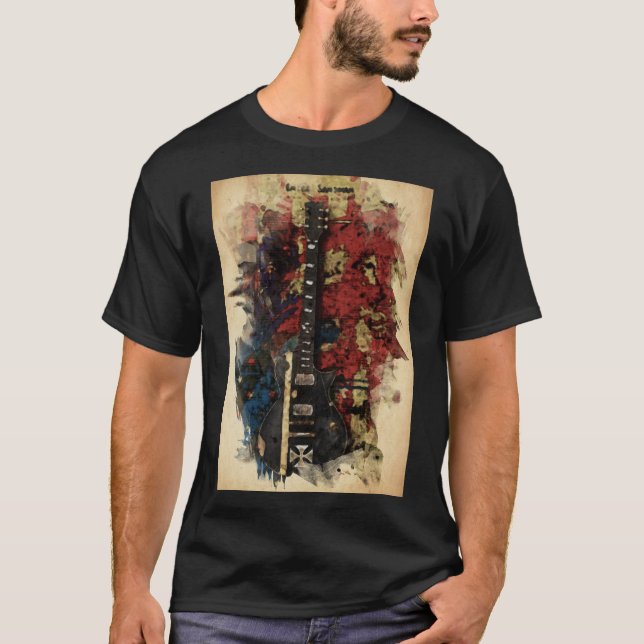 Camiseta guitarra (Anverso)