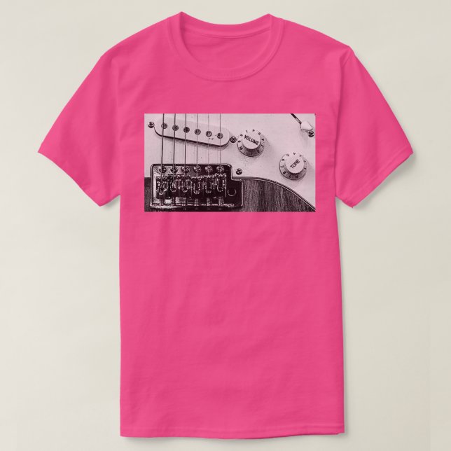 Camiseta guitarra 1 (Diseño del anverso)