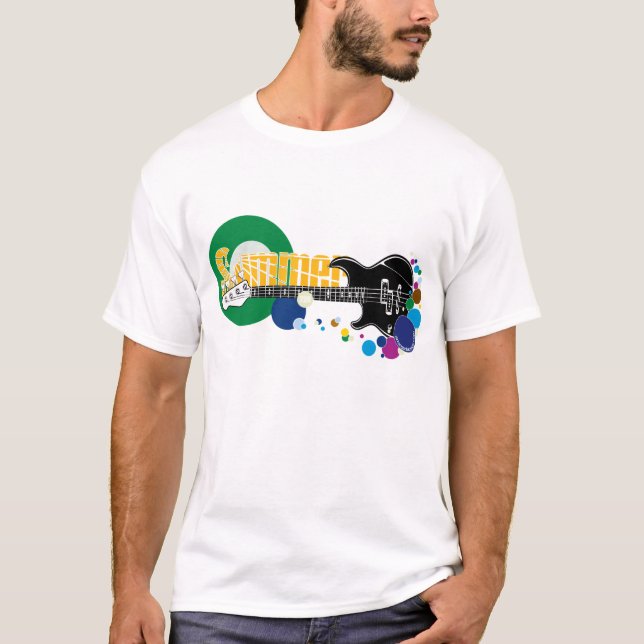 Camiseta Guitarra 2009 del verano (Anverso)