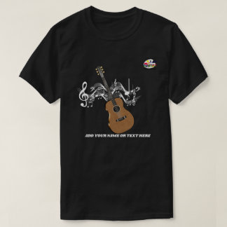 Camiseta Guitarra acústica
