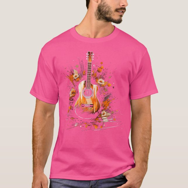 Camiseta Guitarra Acústica (Anverso)