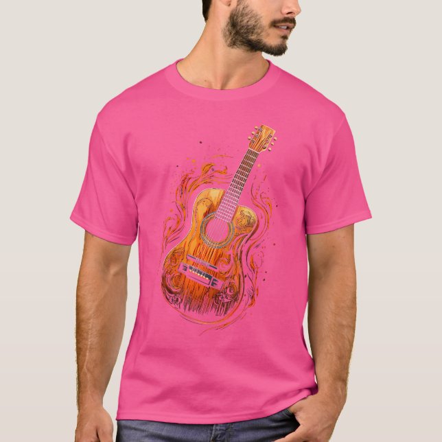 Camiseta Guitarra Acústica (Anverso)