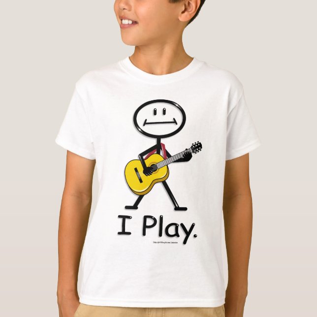 Camiseta Guitarra acústica (Anverso)