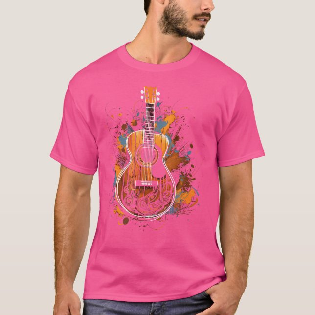 Camiseta Guitarra Acústica (Anverso)