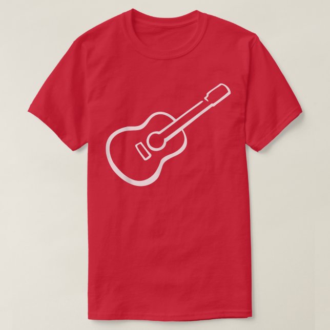 Camiseta Guitarra acústica 116 (Diseño del anverso)