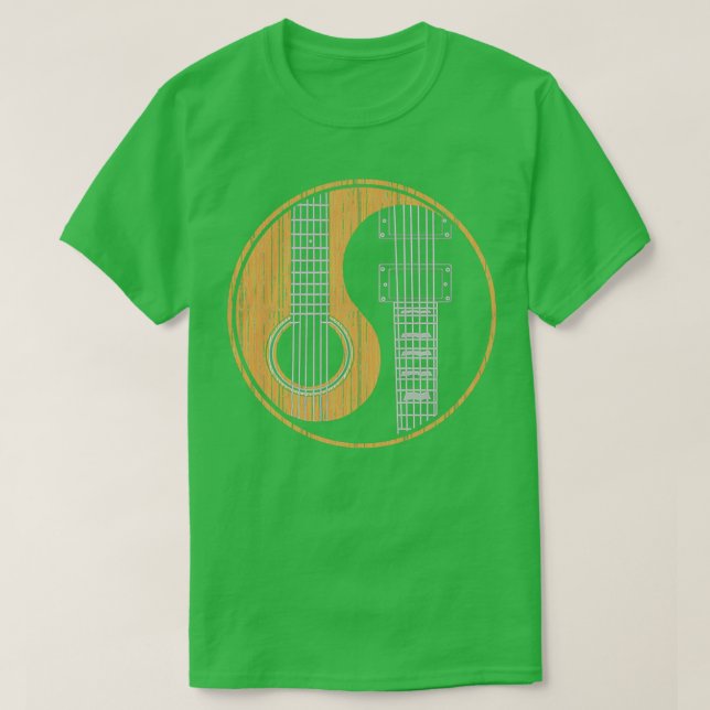 Camiseta Guitarra Acústica Bass (Diseño del anverso)