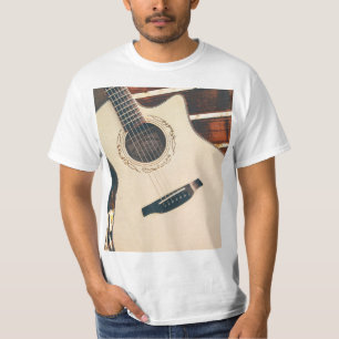 Camiseta Guitarra Acústica bonito