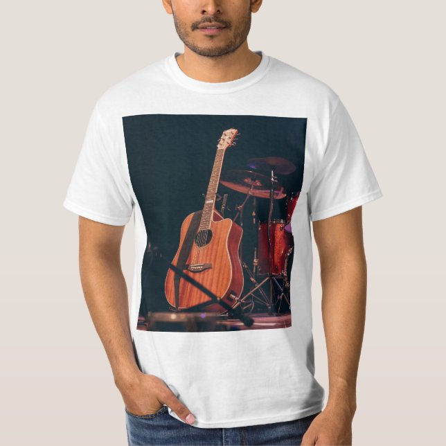 Camiseta Guitarra Acústica de Guay (Anverso)
