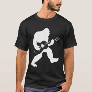 Camiseta Guitarra Acústica De Pie Grande